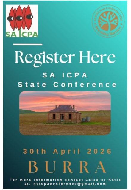 2026 SA State Conference Save the Date